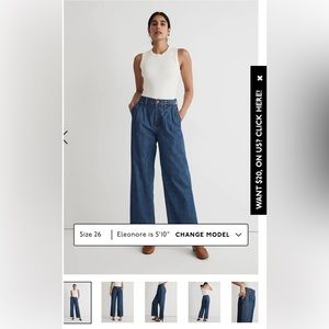 Madewell - THE HARLOW WIDE-LEG JEAN